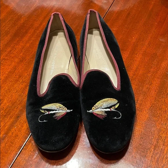 Stubbs & Wootton | Shoes | Stubbs Wootton Black Velvet  display picture 3